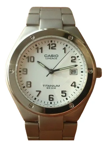 Reloj casio titanium precio sale