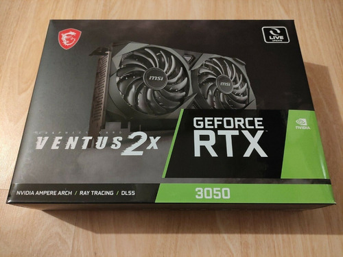 Imagen 2 de 3 de Msi Geforce Rtx 3050 Ventus 2x 8gb Graphics Card