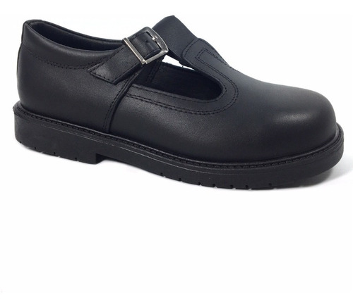 Zapato Colegial Ferli Belmonte Hebilla 7413k Escolar Kairi 