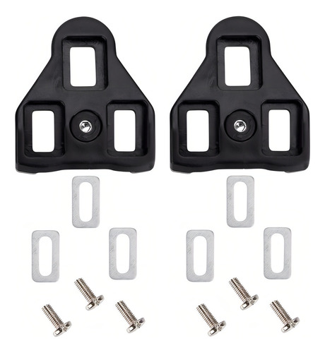 Bicicleta Taquinho Taco Pedal Look Rc-6 Delta Preto 0° Speed