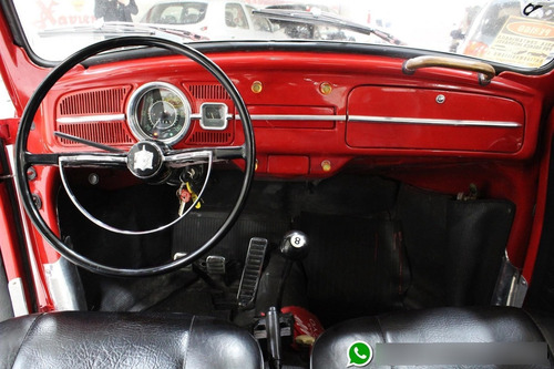 Imagem 5 de 11 de Fusca 1300 2p 1970 Vermelho Financiamento Próprio 6a13