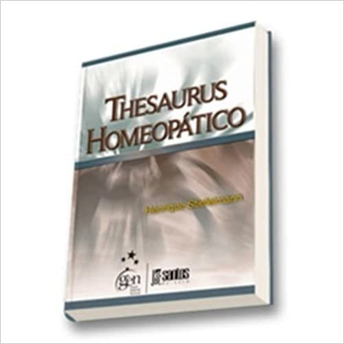 Livro Thesaurus Homeopático Henrique Stiefelma