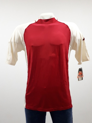 Jersey Kappa De Época Kombat Fútbol 2002 Rojo/beige