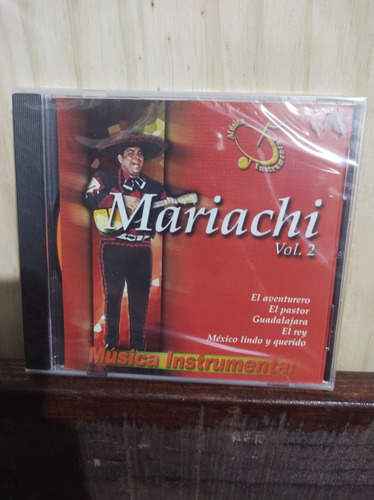 Mariachi Volumen 2 Música Instrumental Cd #585