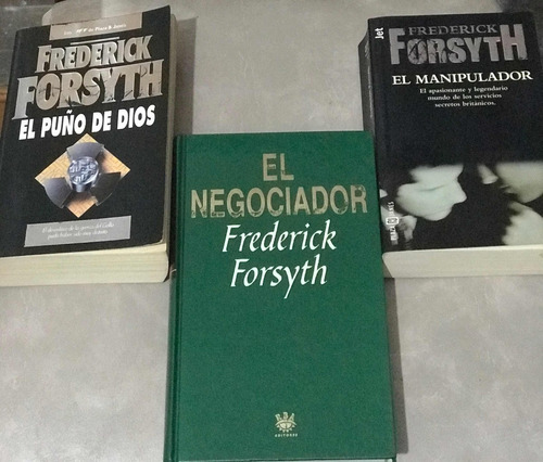 Lote Frederick Forsyth. El Negociador/manipulador/puñodedios