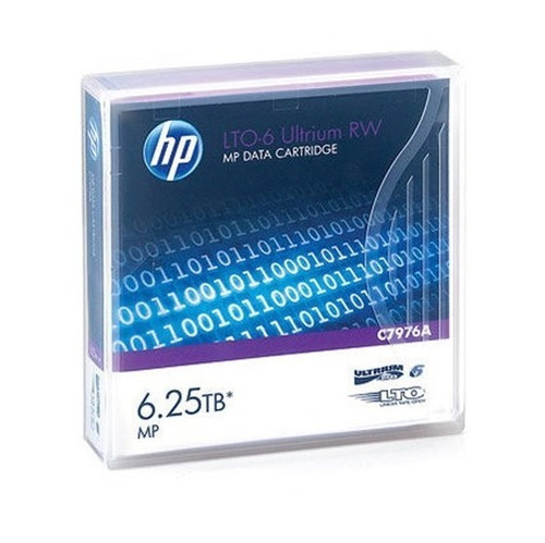 Cintas Hp Lto-6 Ultrium 6.25tb Rw Data 