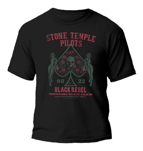 Remera Stone Temple Pilots 100% Algodón 20/1 Premium