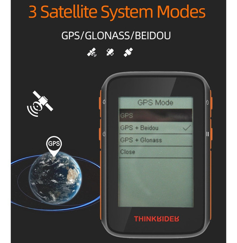 Ciclocomputador Thinkrider Bc200 Gps Diginet