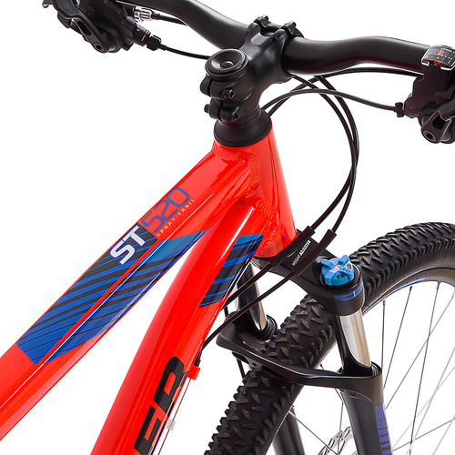 Bicicleta De Montaña St 520 27.5 8sp Naranja Rockrider Tamaño Del Cuadro M