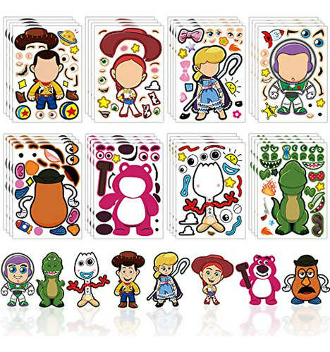 40 Pcs Toy Stickers For Toy Party Favors