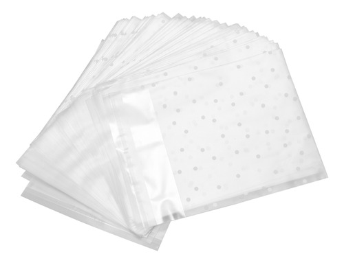 Paquete De 100 Bolsas De Regalo De Plástico Esmerilado Para