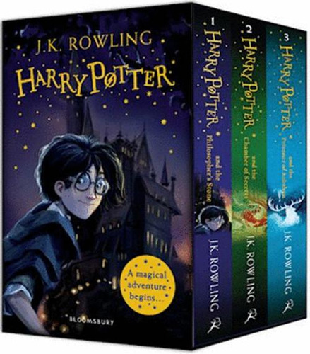 Libro Harry Potter 1-3 Box Set