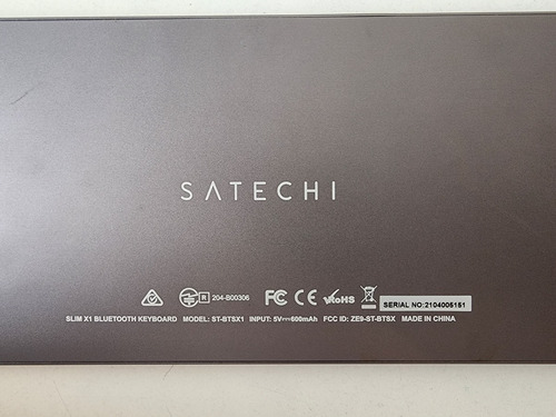 Teclado Satechi Slim X1 Bluetooth St-btsx1 Con Caja - Leer