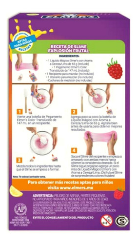 Elmer´s Kit De Slime Explosión Frutal 2ct