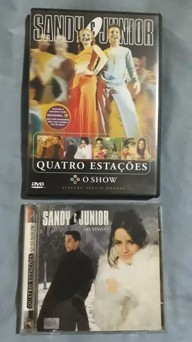 comprar Dvd + Cd  Sandy E Junior Quatro Estações O Show D56