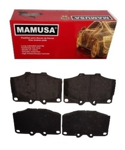 Imagen 1 de 6 de Pastilla De Frenos Delantera Toyota Macho 2f 1982-1990