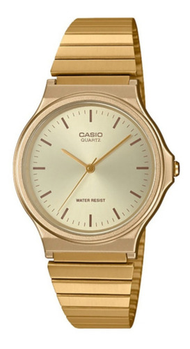 Reloj De Pulsera Casio Collection Mq-24g-9e Dorado