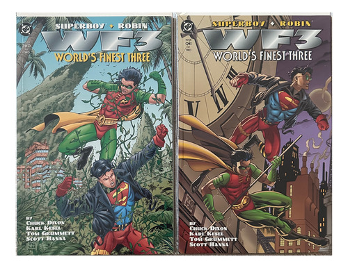 Superboy/robin: World's Finest Three. Prestige. Ingles. 