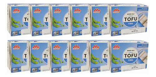 Paquete Morinaga Tofu Firme 12 Pzas, Morinaga, 349 G