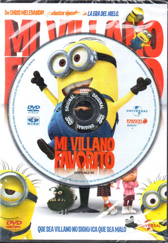 Mi Villano Favorito (slim) - Dvd Nuevo Orig. Cerrado - Mcbmi