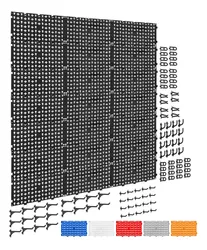 Comprar Painel De Ferramentas Organizador Plastico Ajustável 89x121 no Mercado Livre