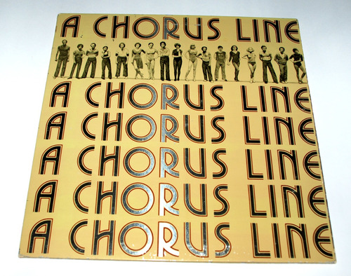 Various - A Chorus Line - Original Cast Recording Lp 1975