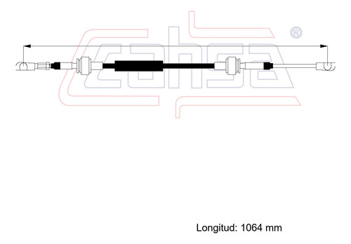Cable De Selector Estándar Para Fiat Strada 2021 2022