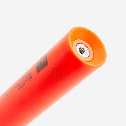 Bomba Para Inflar Balones De Acción Simple Essentiel Kipsta Color Naranja