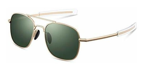 Gafas De Sol - Mens Aviator Sunglasses 53mm Tac Polarized Le