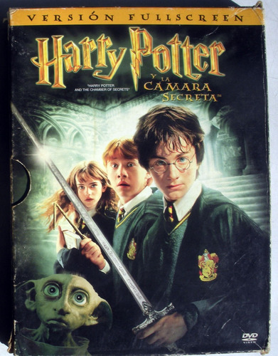 Dvd Harry Potter Y La Camara Secreta Imp. Brasil Sin Cd Room