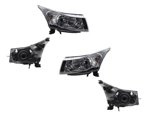 Par De Faros Cruze 2010-2011-2012 Opt