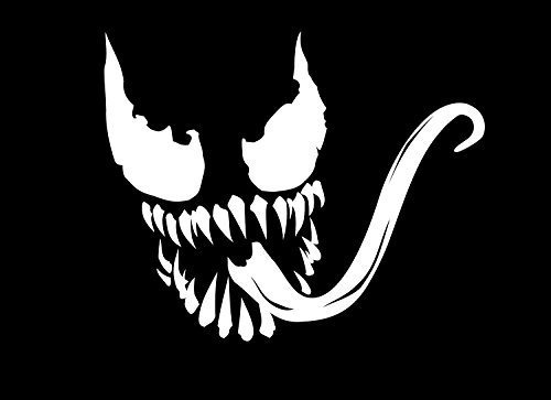 Marvel Comics Venom Araña Con Lengua Pegatinas De Vinilo Sím
