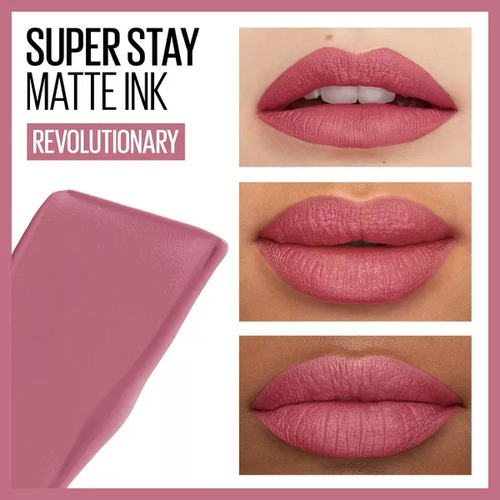 Labial Líquido Maybelline New York Superstay Matte Ink 180 Revolutionary