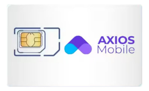 Sim Cobertura Altan, Chip Axios, Incluye Recarga De 30 Dias