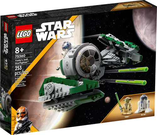 Lego 75360 Star Wars Jedi Starfighter De Yoda Orginal Nuevo