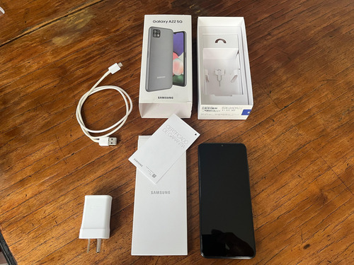 Samsung Galaxy A22 5g 128 Gb Gray 4 Gb Ram Leer Descr + Rega Gris Oscuro (Usado)