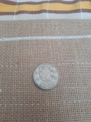 Moneda 5 Escudos  Portugal 1980