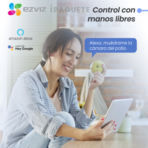 Cámara Seguridad Ezviz Ip Wifi Exterior Bullet 1080p + 32gb
