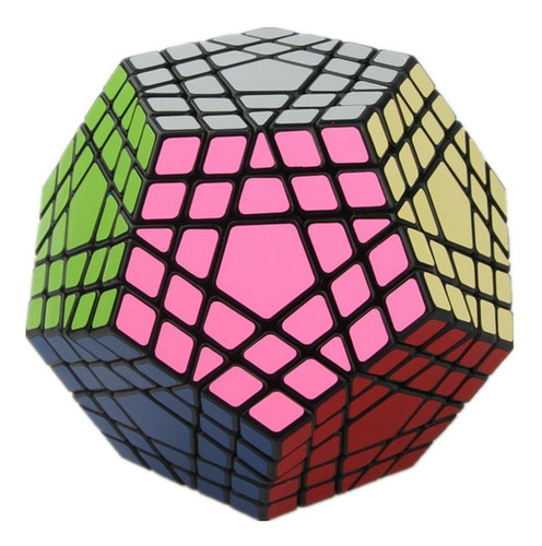 Cuberspeed Gigaminx Negro Cubo Mágico Gigaminx Cubo De La Ve