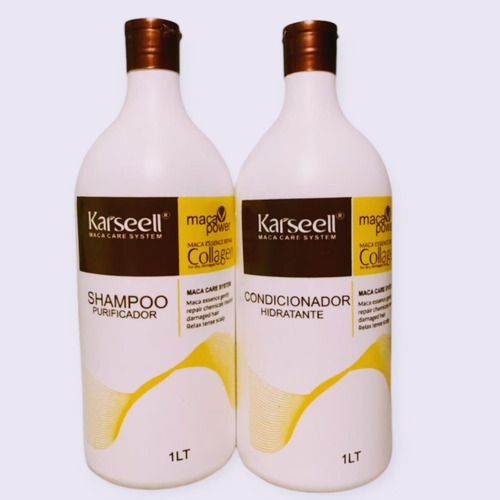 Shampoo + Condicionador + Máscara+ Óleo + Touca De Cetim