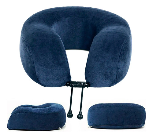 Almohada Cervical Viscoelastica Para Viaje Y El Hogar