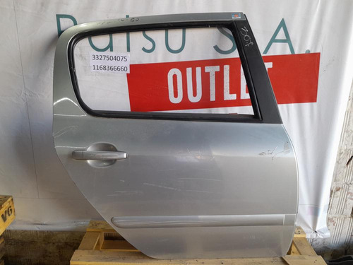 Puerta Trasera Derecha Peugeot 307 Detalles De Chapa 2009