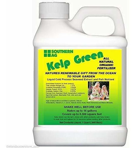 Fertilizante - 32 Oz. Kelp Green Organic Liquid Fertilizer