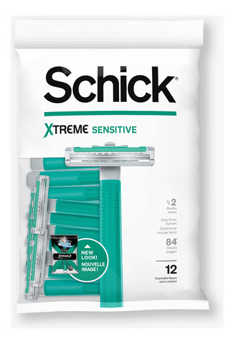 Schick Xtreme - Maquinilla De Afeitar Desechable De Piel Sen