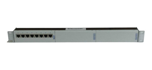 Patch Panel 19 1u Modular Rj45-rj45 Cat5e - Com 8 Portas