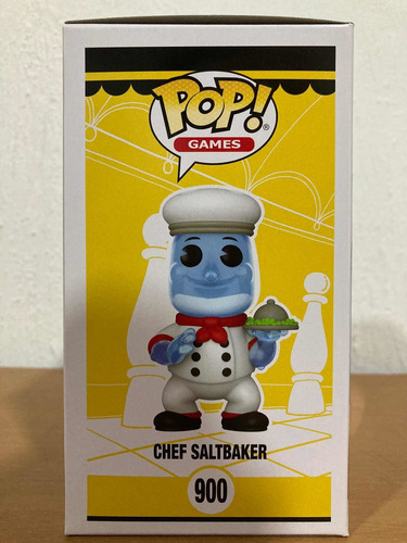 Chef Saltbaker 900 Cuphead Funko Pop Games Nuevo Y Original