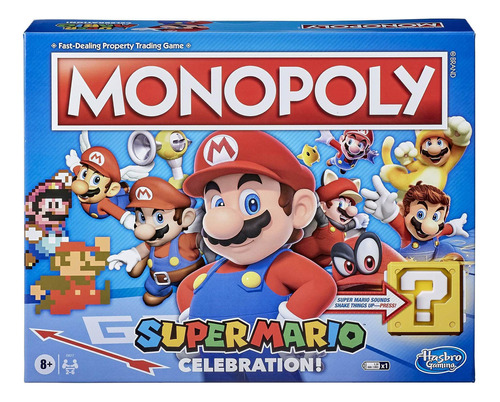 Monopoly Super Mario Celebration Edition Juego De Mesa P Mpy