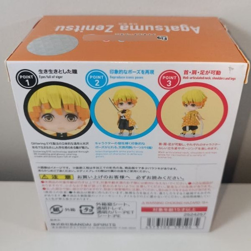 Imagen 5 de 7 de Figura Zenitsu Agatsuma Figuarts Mini 018