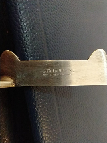 Imagen 3 de 5 de Antiguos 5 Posa Cubiertos Plata Lappas