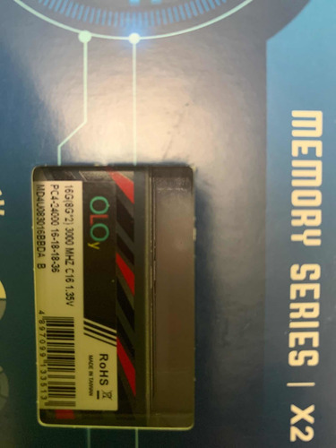 Oloy 16gb Ddr4 Memory Series X2 (Reacondicionado)